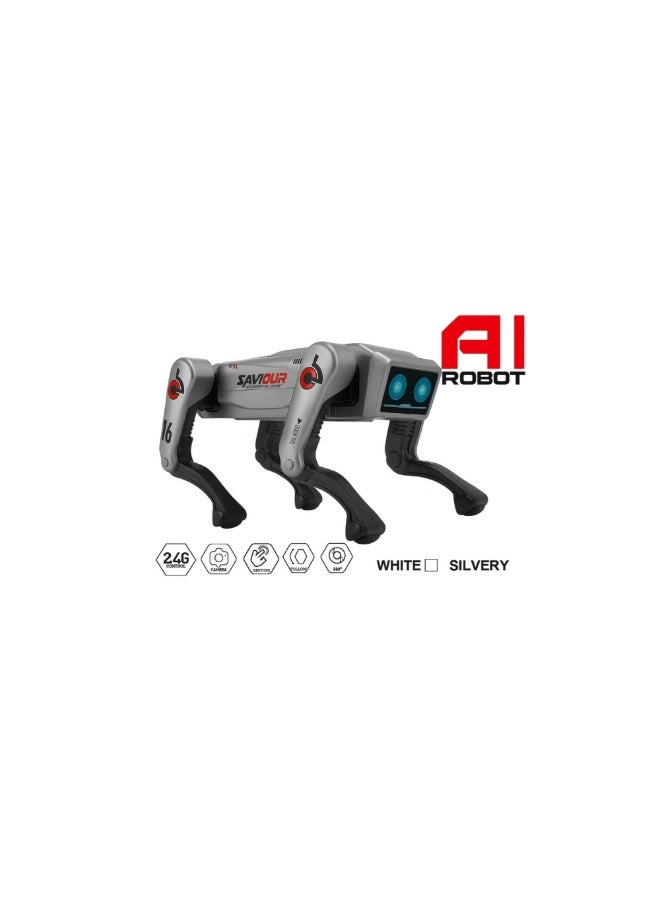 دريمزون كلب آلي ذكي يعمل بالذكاء الاصطناعي - لعبة رباعية الأرجل يتم التحكم بها عن بعد بتردد 2.4 جيجاهرتز مع خاصية التحكم بالإيماءات، وتجنب العوائق، ومؤثرات صوتية واقعية - Image 2